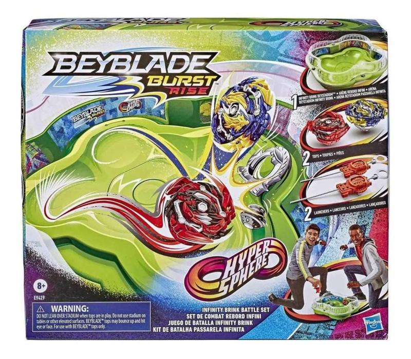 Beyblade Arena De Batalha Passarela Infinita Hasbro E9429 - Pião